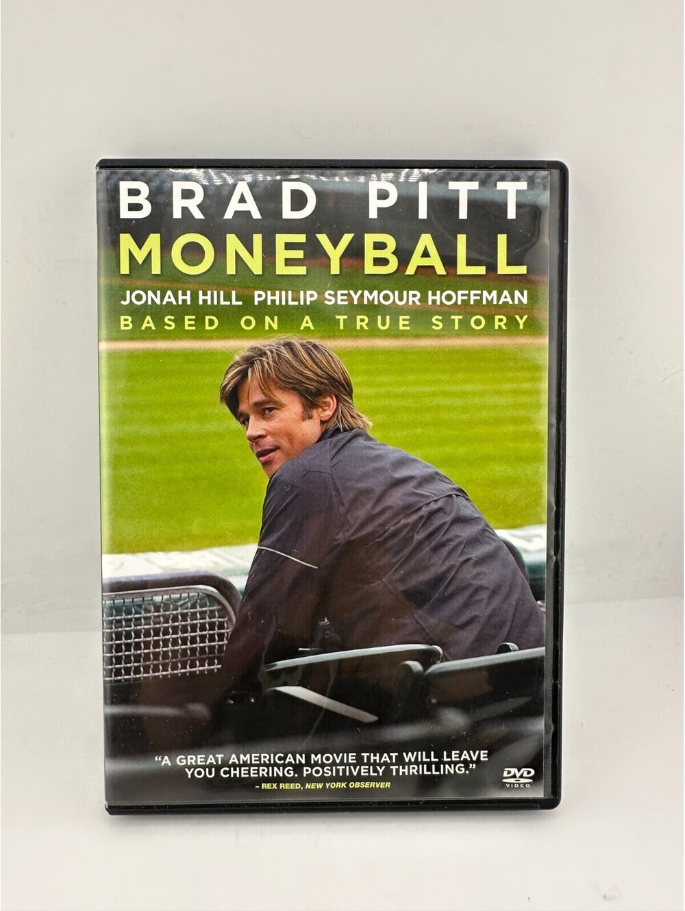 Moneyball DVD Brad Pitt Jonah Hill Baseball Drama Movie